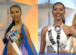 Hoàng Thùy khoe ngực khủng, sử dụng Bamboo Walk "chặt chém" đối thủ trên sân khấu Miss Universe