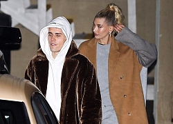 Justin Bieber ăn mặc xuề xòa khi đưa vợ đi Nhà thờ