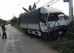 Tài xế xe tải ngủ gật gây tai nạn kinh hoàng