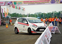 Toyota Wigo - chiếc xe được lựa chọn để đua Auto Gymkhana