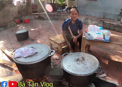 Tuyên bố làm thạch 7 tầng nhưng chỉ được 4 tầng, lần này Bà Tân Vlog còn mượn luôn hình trên mạng để làm thumbnail