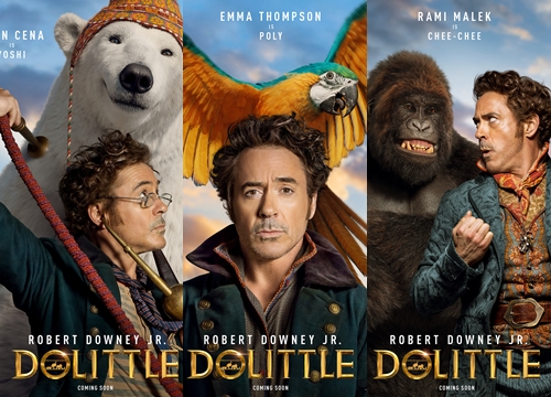 'Gấu' John Cena mời Robert Downey Jr. 'vắt sữa' trong trailer mới của 'Bác sĩ Dolittle: Chuyến phiêu lưu thần thoại'