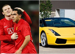 Hậu trường sân cỏ 11/12: Tevez được Rooney tặng siêu xe Lamborghini