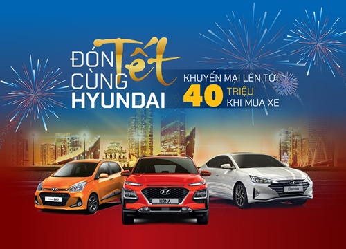 Hyundai Kona, Elantra và Grand i10 nhận ưu đãi chính hãng đến 40 triệu đồng