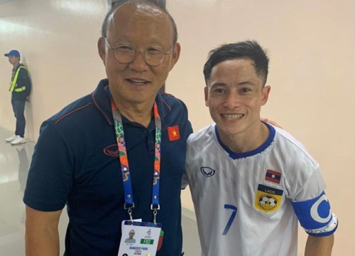 Ngôi sao Lào vui mừng khi U22 Việt Nam giành HCV SEA Games