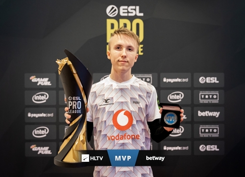 Ropz dành danh hiệu MVP tại ESL Pro League Season 10 Final