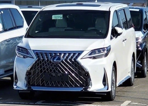 Lộ ảnh MPV hạng sang Lexus LM "bằng xương bằng thịt"