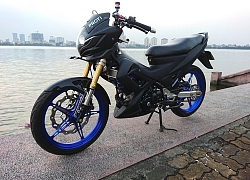 "Đen thùi lùi" như than, Suzuki Raider 150 độ tại Hà Nội vẫn "hút hồn" dân chơi vì sao?