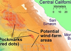 Hàng nghìn hố bí ẩn xuất hiện dưới đáy biển California