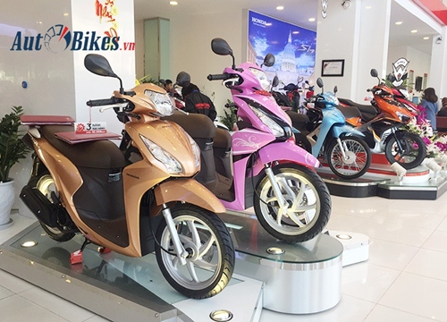 Honda Vision bán hơn 50.000 xe/tháng