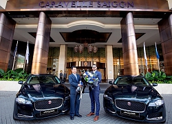 Khách sạn Caravelle Saigon nhận lô xe Jaguar XF