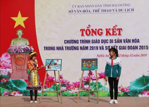 Khơi dậy tình yêu di sản với học sinh