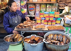 Khu chợ độc nhất Hà Nội: Mở vài tiếng bán hàng trăm cân cá kho, trời lạnh càng hút khách