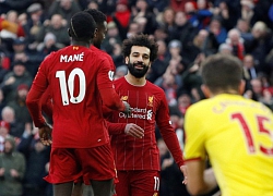 Salah lập cú đúp, Liverpool thắng trận thứ 16 sau 17 vòng