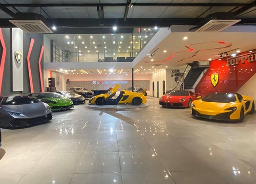 Sắp khai trương showroom VOV Supercars, siêu xe đình đám Sài Gòn quy tụ như trong mơ