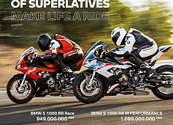 Siêu mô tô "cá mập" BMW S 1000 RR chốt giá tại Việt Nam, bản cao nhất "thét giá" tiền tỷ