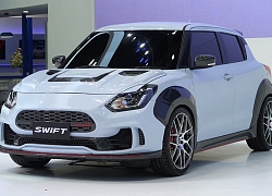 Suzuki Swift "Sport Extreme" cực ngầu với widebody, nhưng chất lượng hoàn thiện không cao