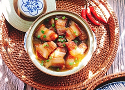 Thịt ba chỉ phơi nắng kho