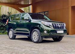 Toyota Land Cruiser Prado dùng 3 năm bán 1,88 tỷ ở Hà Nội