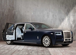 Xe siêu sang Rolls-Royce Phantom khác lạ trong phiên bản hoa hồng