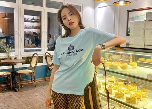 Dáng đẹp rồi, Kỳ Duyên bỏ áo thùng thình, về với crop-top ngắn cũn cùng quần kéo chân cực đỉnh