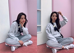 Jisoo giản dị vẫn xinh đẹp bất chấp, xứng danh visual BLACKPINK