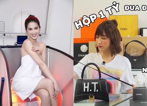 Ngọc Trinh "gặp đối thủ" khi Vlog đập hộp 1 tỷ đồng của Á hậu Hà Thu gây sốt cộng đồng mạng