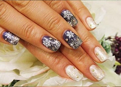 Nổi &#8216;bần bật&#8217; với 5 mẫu nail xinh lung linh đón Giáng sinh