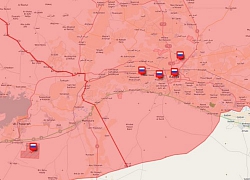 Quân đội Nga giành quyền kiểm soát một vùng lãnh thổ rộng lớn tại Syria chỉ trong vài tuần