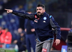 'Rino' Gattuso trắng tay trong ngày ra mắt Napoli