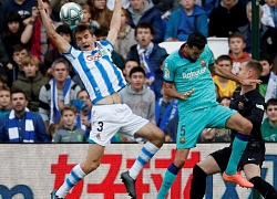 Sociedad 2-2 Barcelona: Hụt hơi trước El Clasico