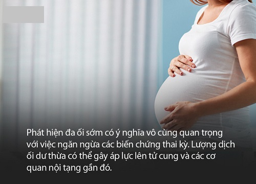 Việc mẹ bầu cần làm khi được bác sĩ chẩn đoán bị đa ối để không gây biến chứng cho con