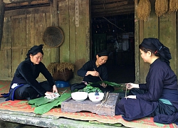 Bánh chưng đen Cao Bằng