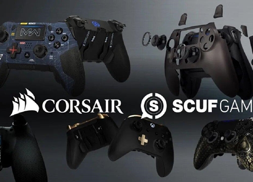 Corsair mua lại SCUF Gaming, game thủ sắp có những tay cầm siêu xịn với khả năng biến hình theo ý thích