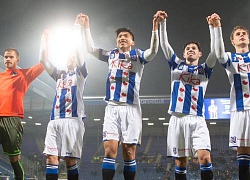 Đoàn Văn Hậu đá chính 3 phút cho SC Heerenveen, nhận 1 thẻ vàng