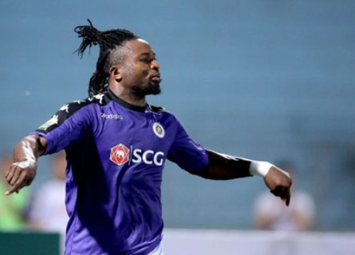 Hà Nội FC chia tay Vua phá lưới mùa giải 2018 Ganiyu Bolayi Oseni