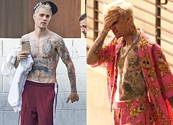 Justin Bieber bơ phờ rời studio giữa đêm