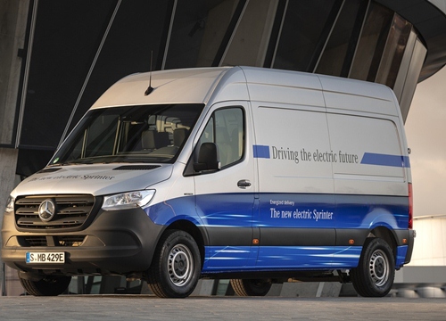 Mercedes-Benz eSprinter - xe van chạy điện ra mắt