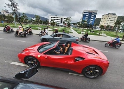 Pha drift siêu xe Ferrari 488 Spider bụi mù mịt tại trạm xăng, danh tính người cầm lái khiến nhiều người bất ngờ