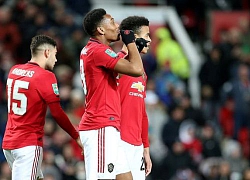 Rashford, Martial tỏa sáng đưa Man Utd vào bán kết League Cup