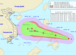 Bão Phanfone vào gần Biển Đông