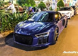 Liên tục đổi chủ và thay áo, đây chính là chiếc Audi R8 V10 Plus 'tắc kè hoa' nhất tại Việt Nam