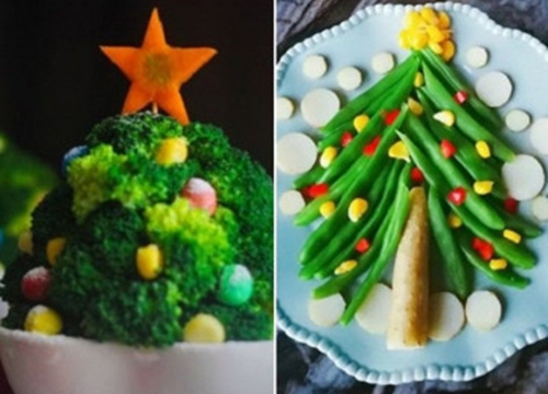 Mẹ khéo tay trang trí bữa ăn phong cách Noel cho con thích mê, chồng khen nở mũi