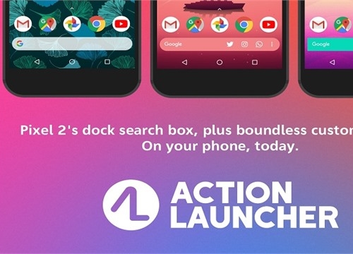 Phiên bản mới của Action Launcher hỗ trợ nhiều cử chỉ của Android 10