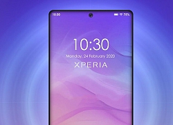 Sony rồi cũng chạy theo số đông, mang màn hình 'nốt ruồi' lên dòng smartphone Xperia 2020?