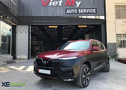 Thợ Sài Gòn đổi màu VinFast LUX theo 2 tông kiểu SUV siêu sang Maybach GLS