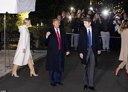 Tổng thống Mỹ chỉ nói đúng một câu về quý tử Barron Trump nhưng cũng đủ khiến người dùng mạng phát cuồng