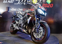 Triumph Street Triple RS 2020 chốt giá 435 triệu tại Việt Nam