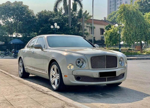 Xế sang Bentley Mulsanne 2010, chạy 10 năm vẫn bán chục tỷ