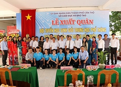 Cần Thơ: Xuất quân đội tuyển HS giỏi THPT dự thi cấp quốc gia